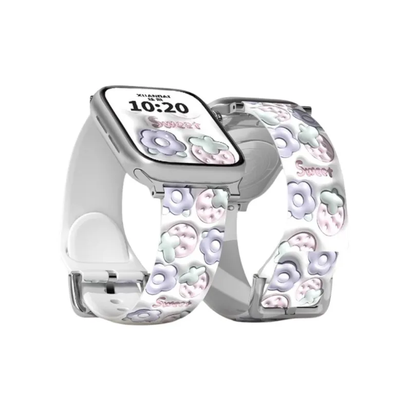 Yu Qing Apple Compatibility Watch Band Silicone Material-6