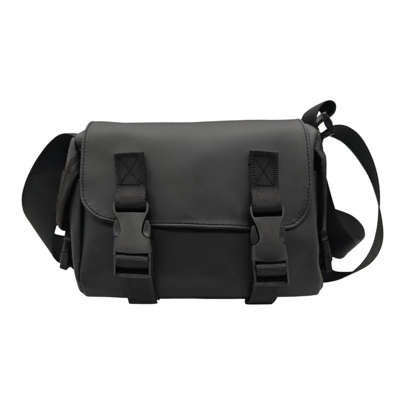 Slazenger Water Resistant Nylon Fanny Pack Sling Bag Shoulder Bag Crossbody Bag Unisex Gray/Black/Green-8