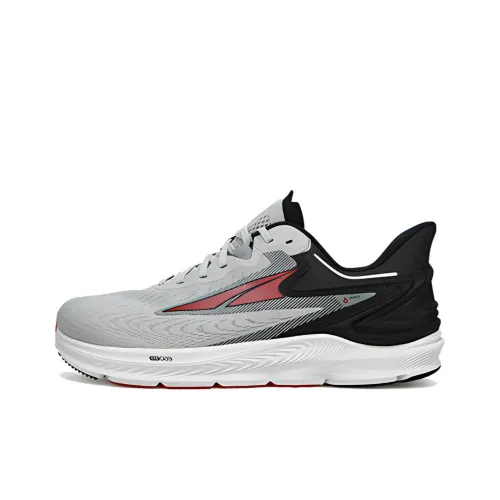 Altra Torin 6 Running Shoes Men Low-Top Gray/Black/Red