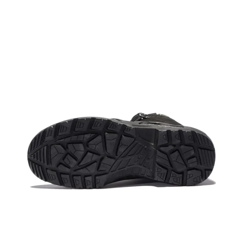 Lowa Z 6N Gtx C Cushioning, Abrasion Resistant, And Waterproof Mid Top Hiking Shoes Men's Black-5