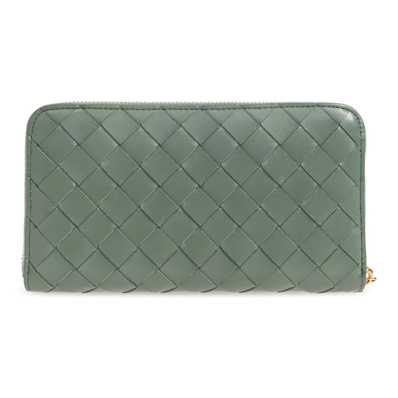 Bottega Veneta Intrecciato Zip Around Wallet-2