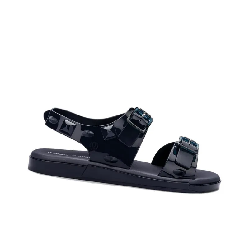 Melissa X Undercover Spike stud Flat Sandals Women's-3