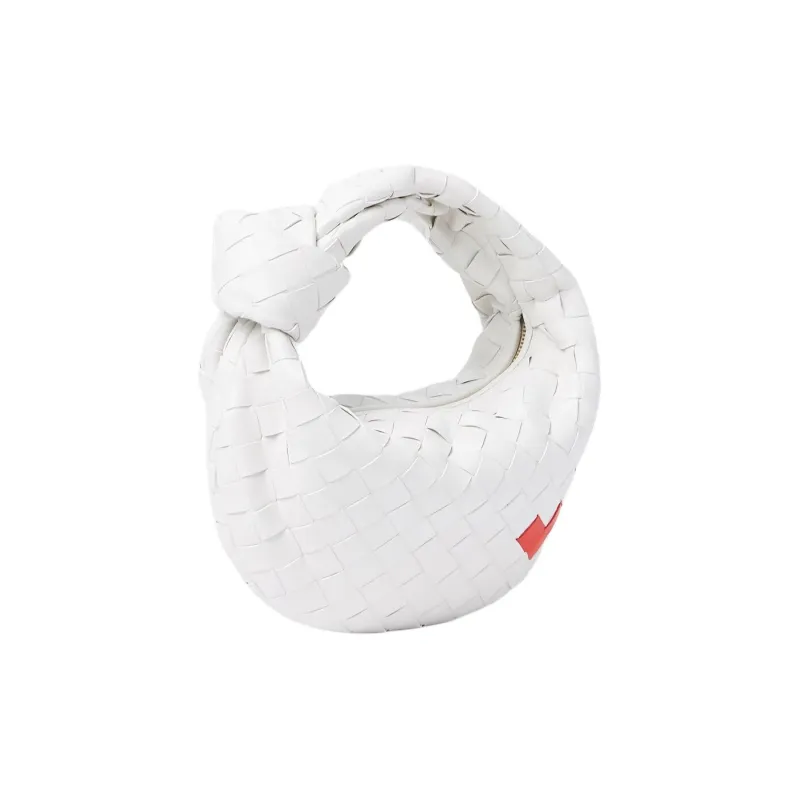 Bottega Veneta JODIE Leather Handbag Mini Women's White-1