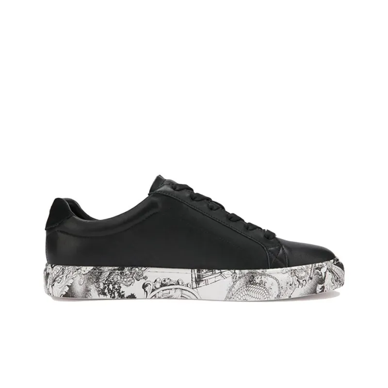 DAVID NAMAN Stylish Skateboarding Shoes Men's Black-1