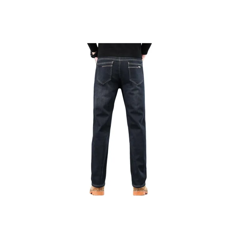 Jeep Jeans Men Vintage Gray Fleece Lined-1
