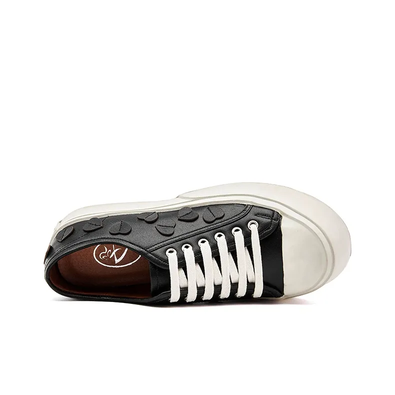 ABIDJAN Height Increasing Low-Top Casual Shoes Women's-15
