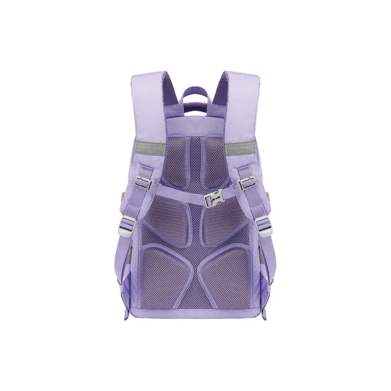 HERDER Polyester Polyester Backpack Large Size Unisex Pink-4