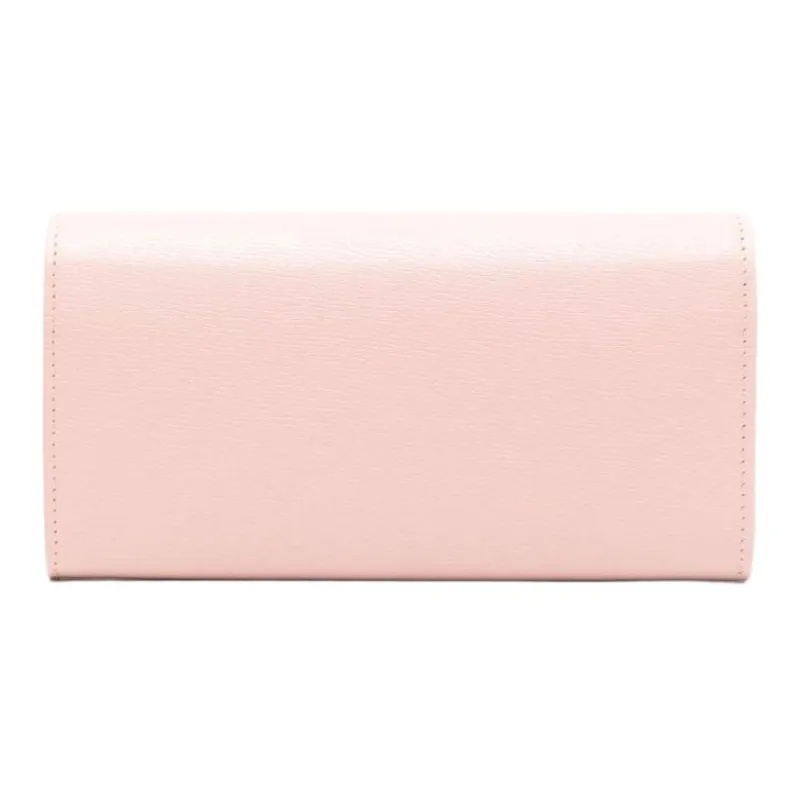 GUCCI Calfskin Wallet Women's Light Pink-1