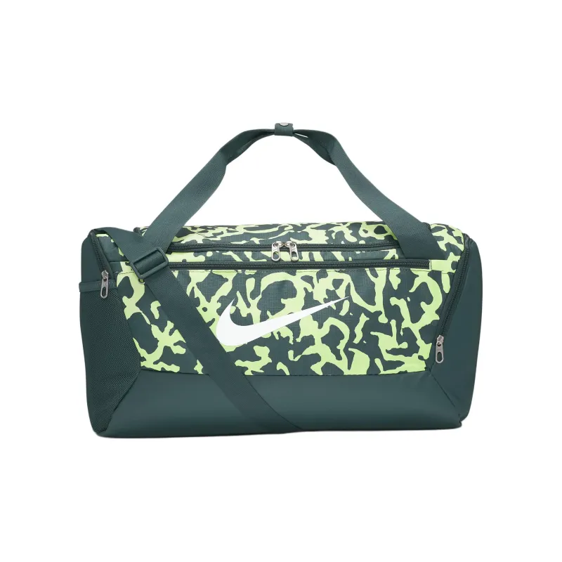 Nike Polyester Portable Crossbody Bag Shoulder Bag Small Size Men's Dark Jungle Green & Light Lemon & White-0