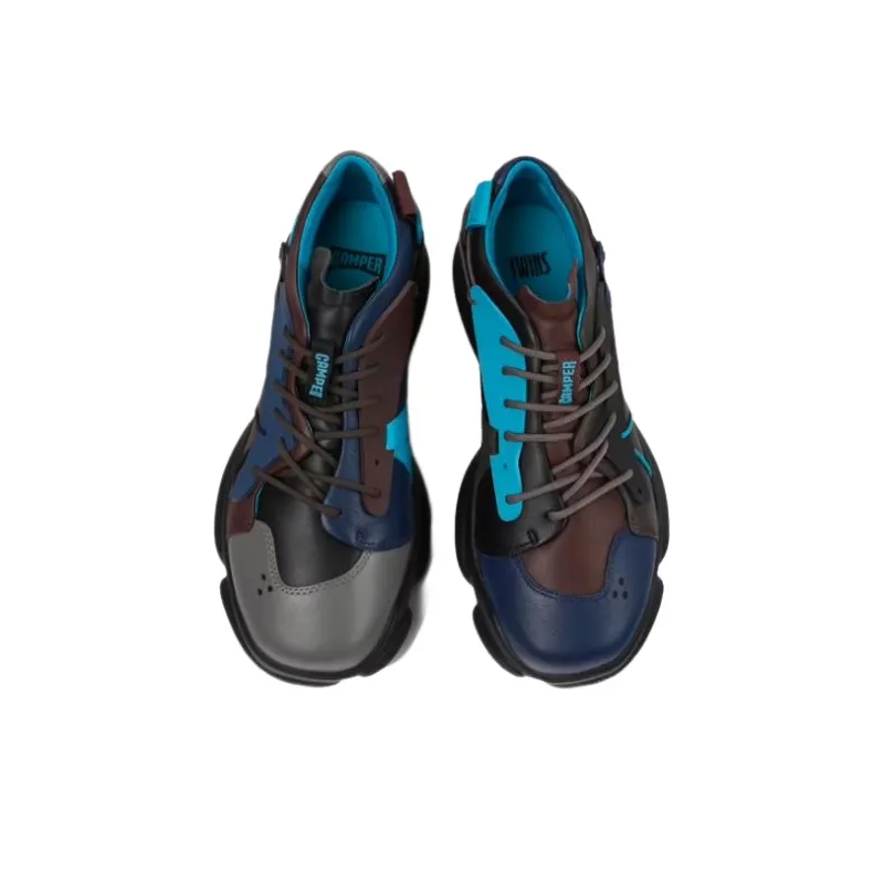 CAMPER Karst Panelled Lace-up Sneakers-2