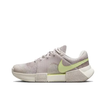 Nike Air Zoom GP Challenge 1 Premium Cushioning Low-Top Tennis Shoes Women's Pink Yellow