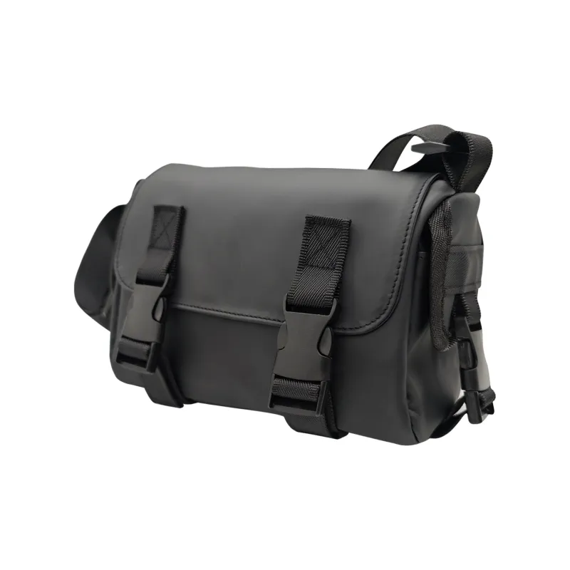 Slazenger Water Resistant Nylon Fanny Pack Sling Bag Shoulder Bag Crossbody Bag Unisex Gray/Black/Green-6