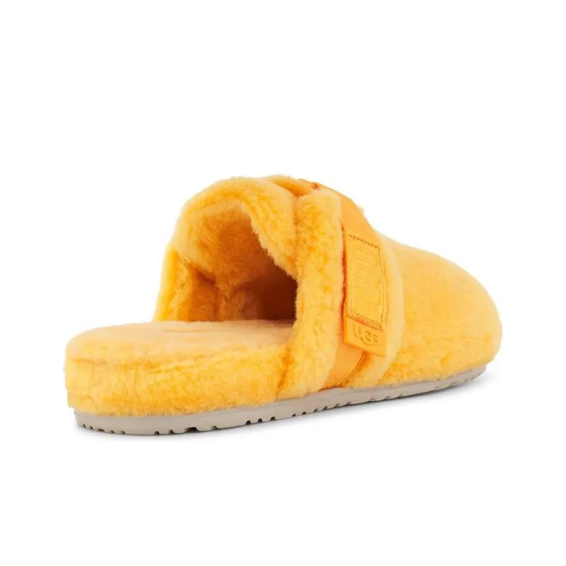 UGG Fluff It Ett Plush Slippers Men's Yellow-3