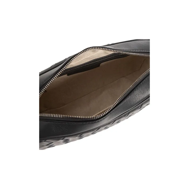 Bottega Veneta Intreccio Zip Around Messenger Bag-4