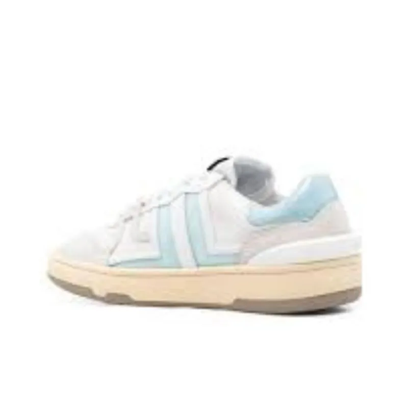 Lanvin Clay Stylish Skateboarding Shoes Men's White Blue-2