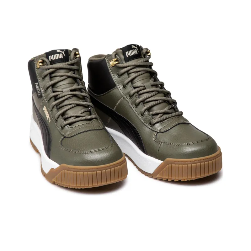 PUMA Tarrenz Sb Breathable Stay Warm Non Slip Mid Tops Casual Skateboarding Shoes Unisex Green-2
