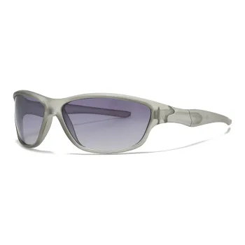 PLASTIC BRAIN PC Irregular Shape Sunglasses Unisex Black Purple