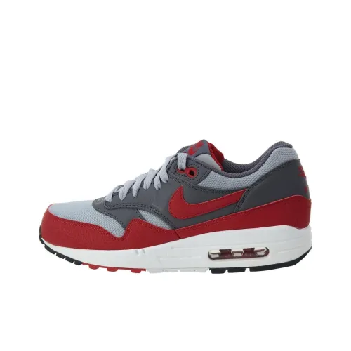 Nike Air Max1 Essential Wolf Grey/Gym Red-Dark Grey