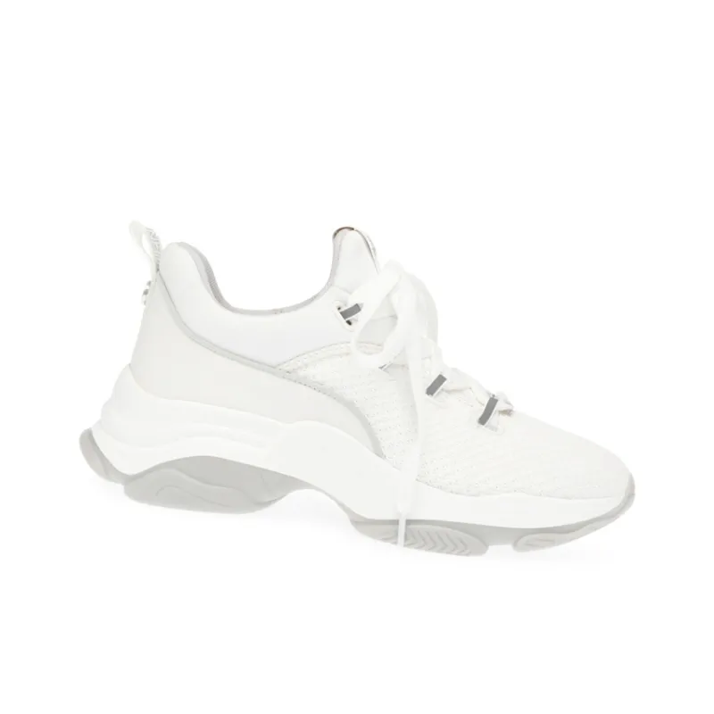 STEVE MADDEN Mid-Top Chunky Sneakers Women's White-1