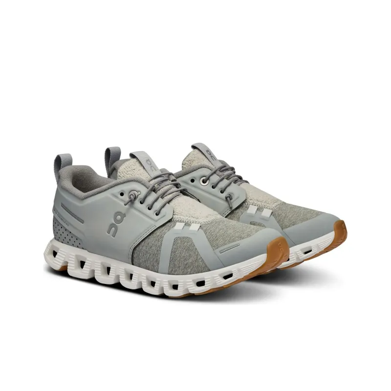 On Cloud 5 Shock Absorbers Low Top Running Shoes Women's Gray-2