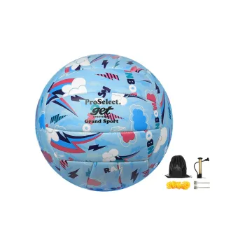 ProSelect x XIAOMABAOLI Soft PU Size 5 Ball Volleyball Unisex Happiness Rainbow Dash