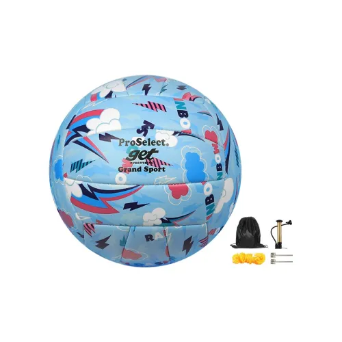ProSelect x XIAOMABAOLI Soft PU Size 5 Ball Volleyball Unisex Happiness Rainbow Dash