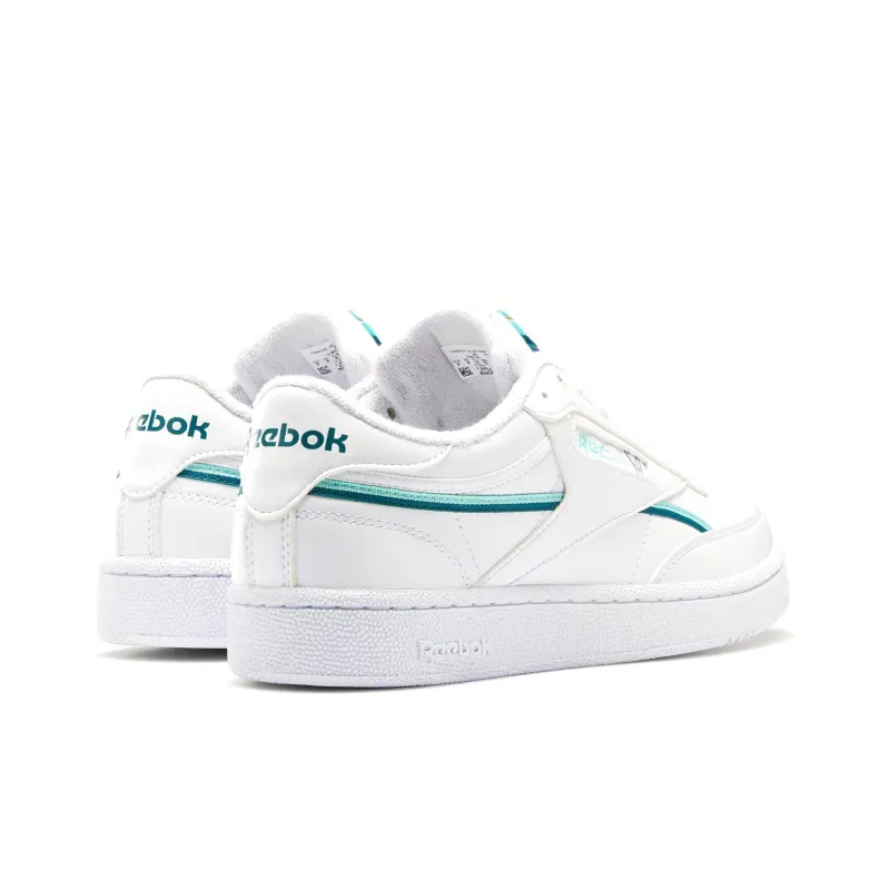 Reebok Club C 85 Vegan White Mint Pine-3