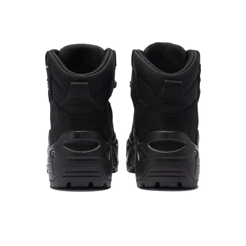 Lowa Z 6N Gtx C Cushioning, Abrasion Resistant, And Waterproof Mid Top Hiking Shoes Men's Black-4