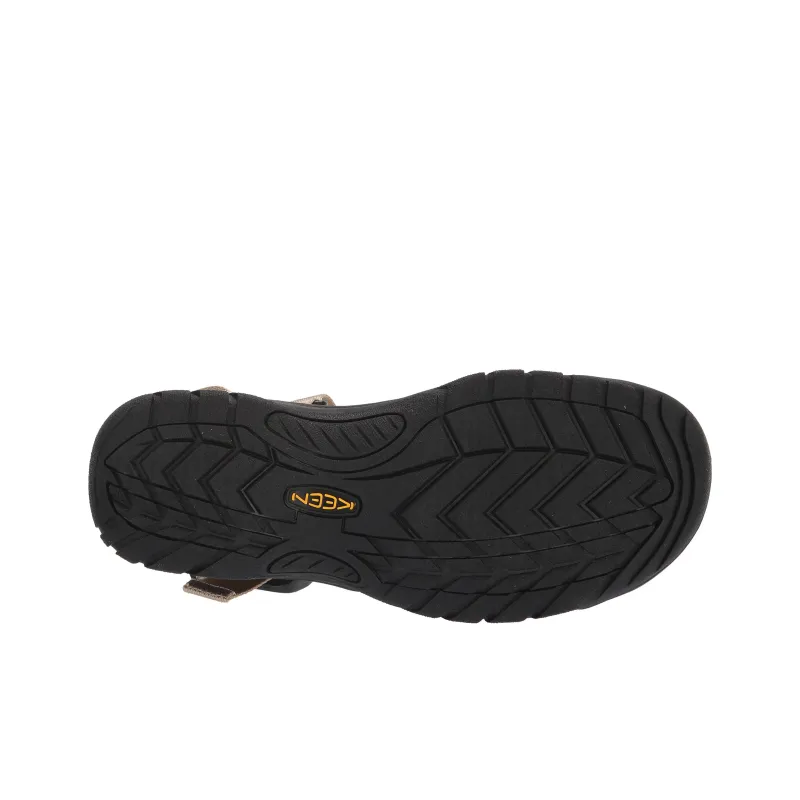 KEEN Zerraport 2 Slip-Resistant Breathable Beach Sandals Men's Black Yellow-4