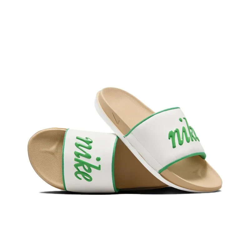 Nike Offcourt Slides 'Sail Stadium Green' Women's-2