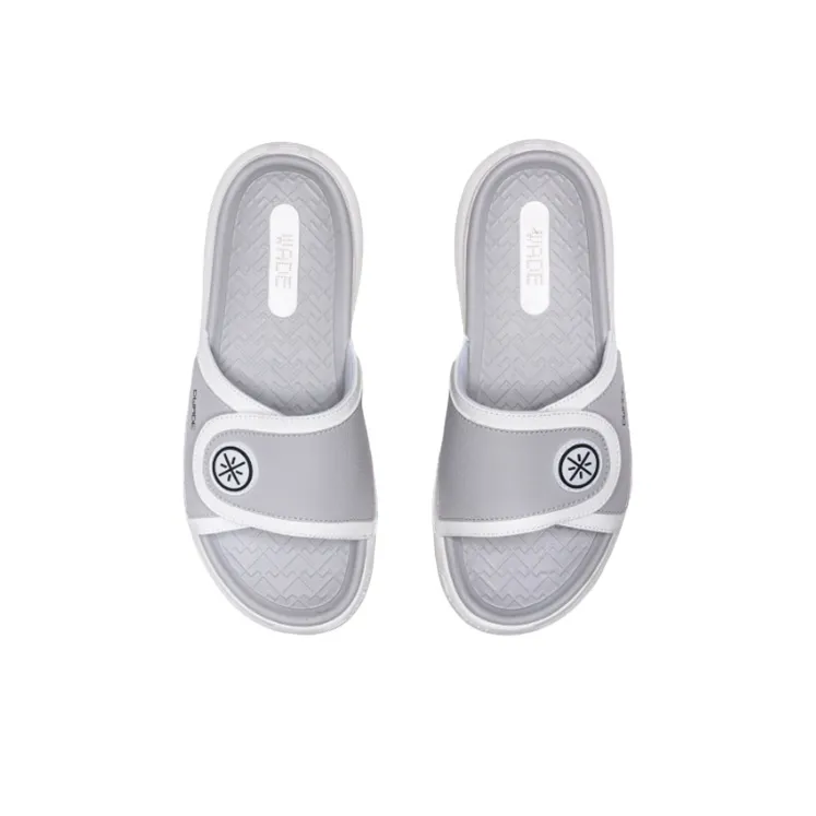 LiNing Rubber Sole Slide Slippers Men's Standard White-3