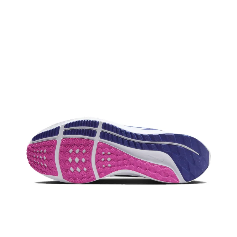 Nike Air Zoom Pegasus 40 White Deep Royal Blue-5