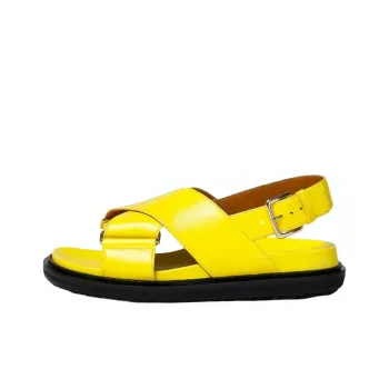 MARNI Strap Sandals Women's Yellow