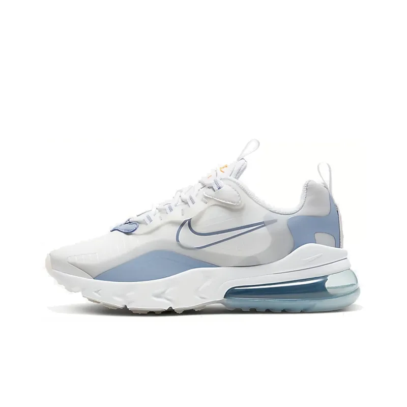 Nike Air Max 270 React SE GS 'White Indigo Fog'-0