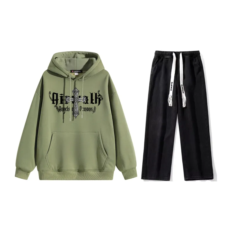 Airwalk Sweatshirt Sets Unisex-9