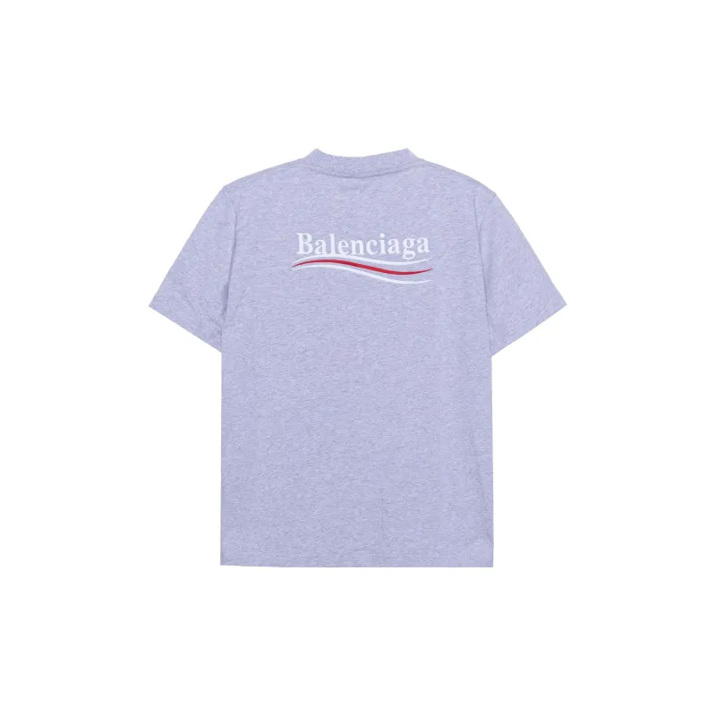 Balenciaga T Shirt Slim Fit Men's Gray-1