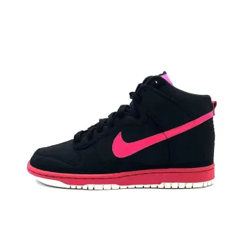 Nike Dunk High Nylon Premium Black Vivid Pink