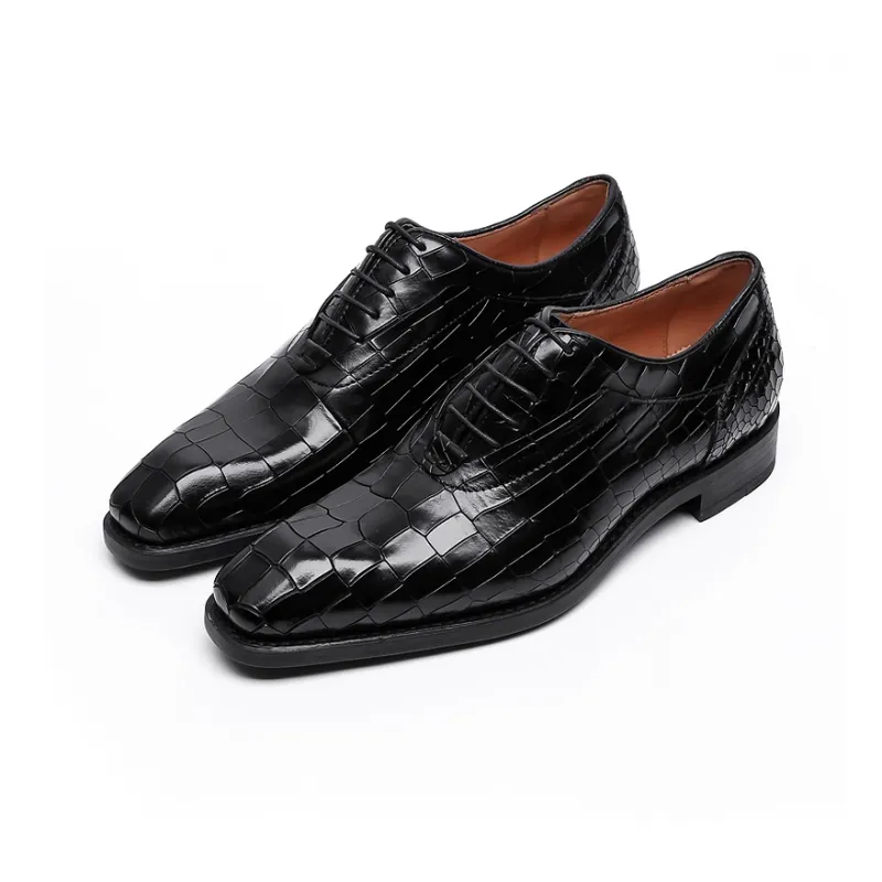 PALMPOLO Dress Shoes Men's Black-4