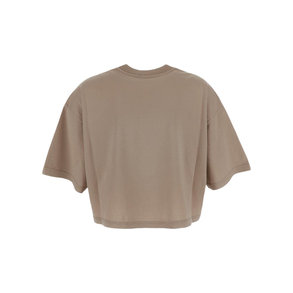 Tシャツ・カットソー MIU MIU Women Tops MJA906SOOO 11QG F04MU B CO POMICE PIOMBO MIU MIU T-Shirts Women's Khaki - POIZON