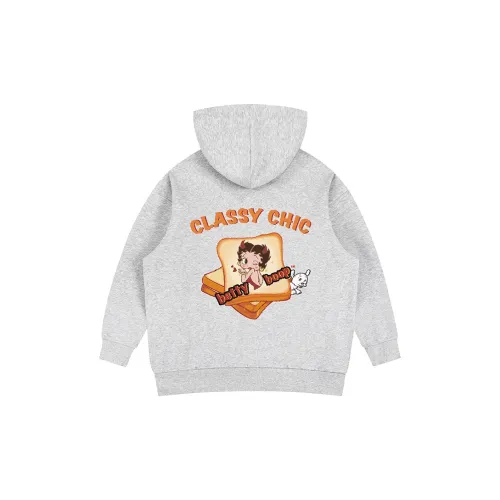 BETTY BOOP Sweatshirts Unisex Heather Gray