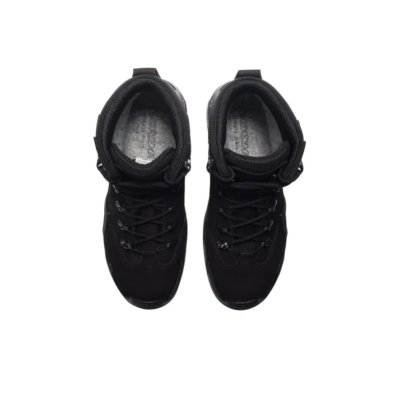 Lowa Z 6N Gtx C Cushioning, Abrasion Resistant, And Waterproof Mid Top Hiking Shoes Men's Black-3