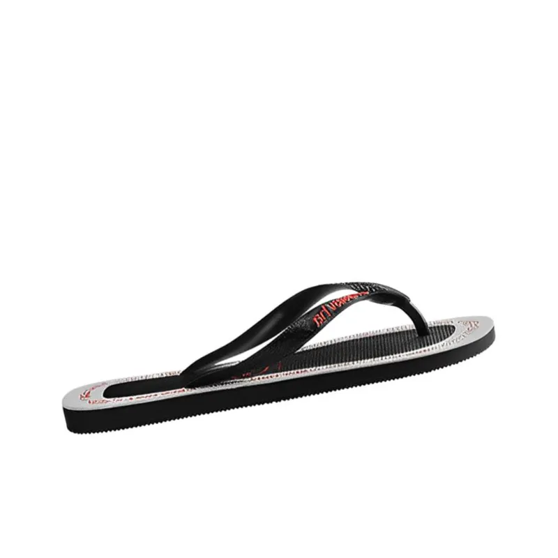 Havaianas Top Goodvibez FC Slippers Unisex Black Red-1
