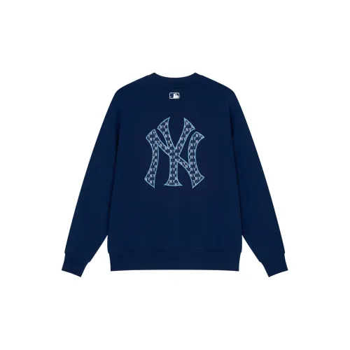 MLB New York Yankees Sweatshirts Unisex Navy Blue