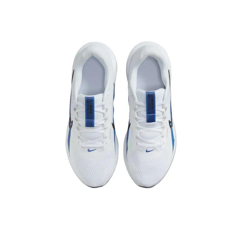 Nike Downshifter 13 White Star Blue Green Strike Black-3
