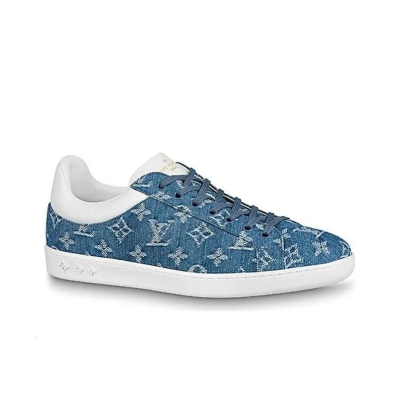 LOUIS VUITTON Luxembourg Sneakers 'Denim Blue'-1
