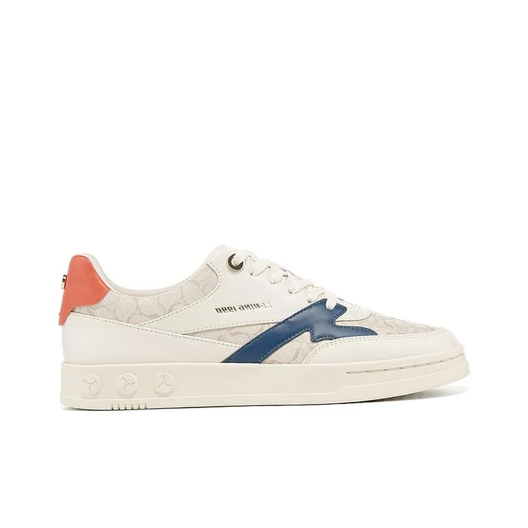 LI NING 1990 Classic Collection Shock Absorbers Low Top Skateboard Shoes Men's White Blue-1