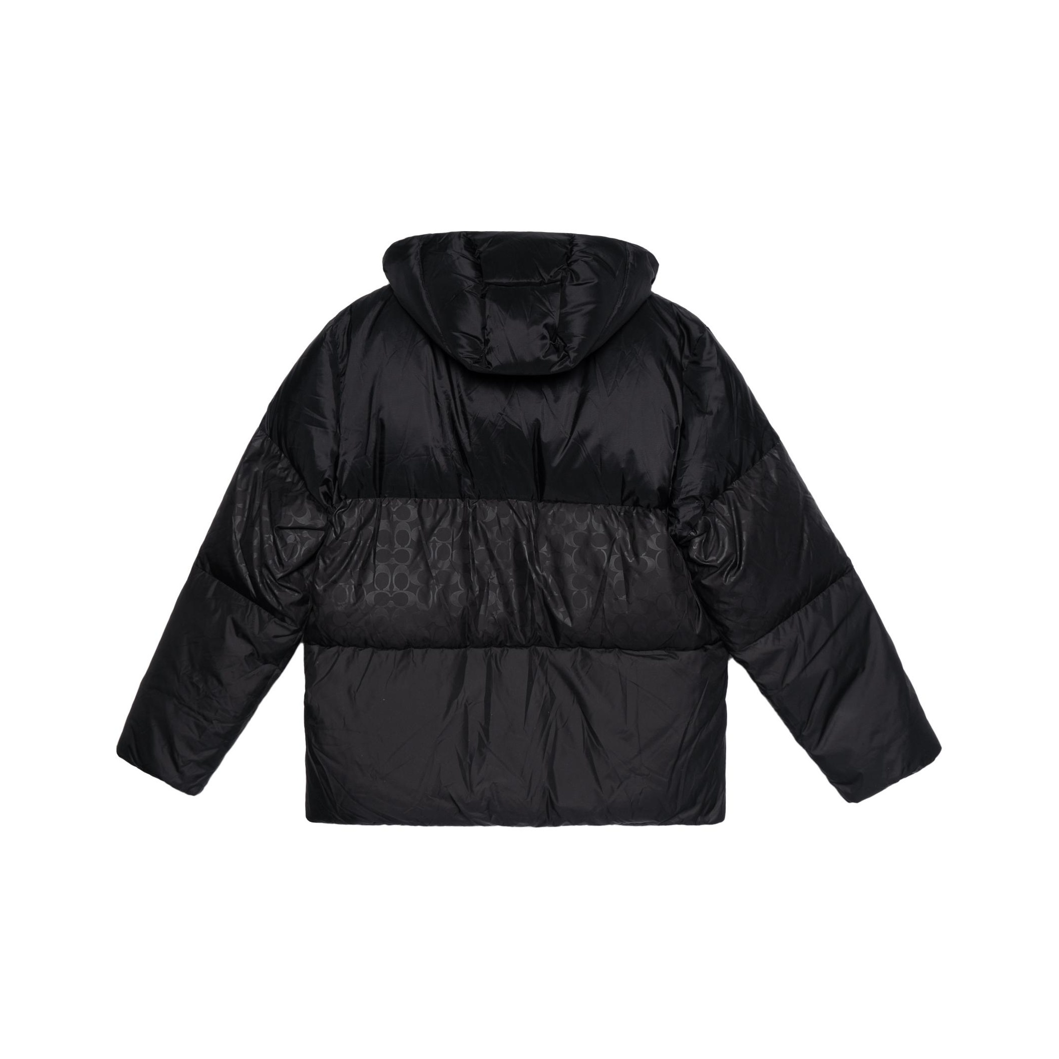 COACH Down Jacket Unisex Black POIZON