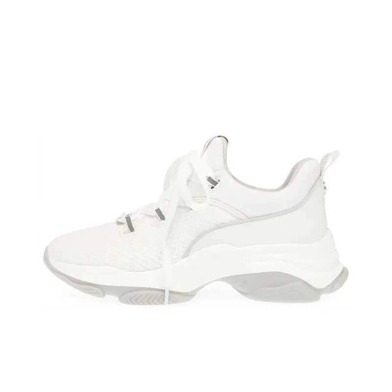 STEVE MADDEN Mid-Top Chunky Sneakers Women's White-0