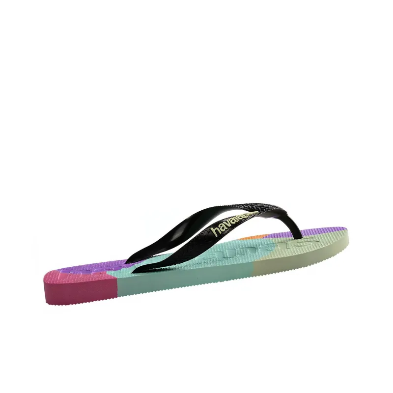 Havaianas Logomania Multicolor Slippers Unisex Multicolor Patterns-1