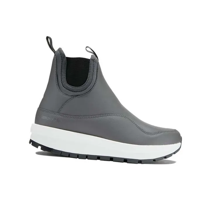 Columbia Abrasion Resistant Thermal High Top Casual Shoes Women's Gray-1